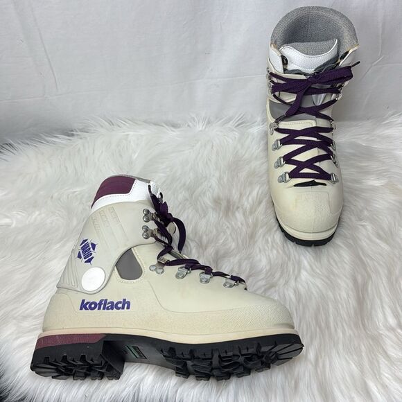 Koflach Viva Soft Lady Swiss Mountaineering Boots Sz 8 - Picture 1 of 6